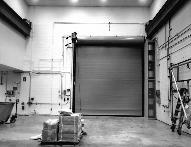 Interior view of the Parachute Refurbishment Facility