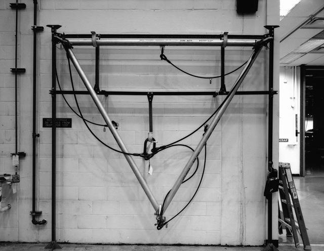 Interior view of the Parachute Refurbishment Facility