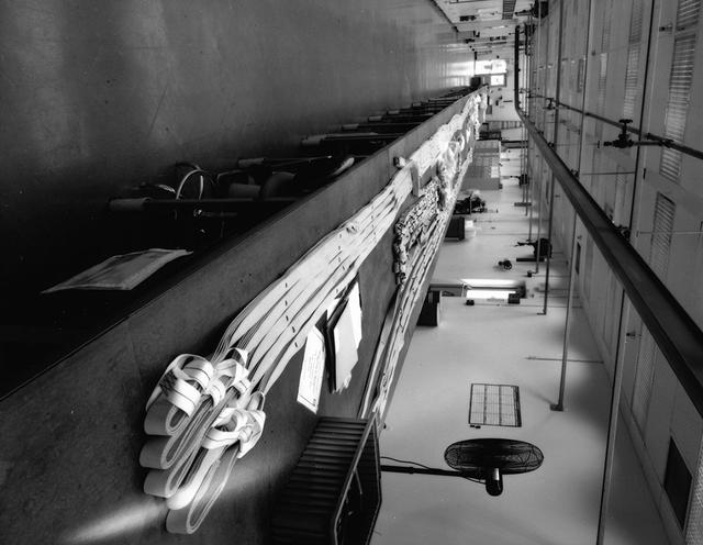 Interior view of the Parachute Refurbishment Facility