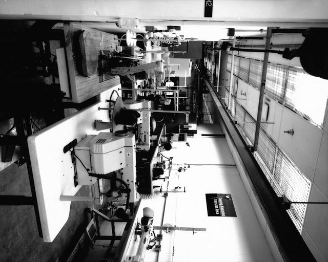 Interior view of the Parachute Refurbishment Facility