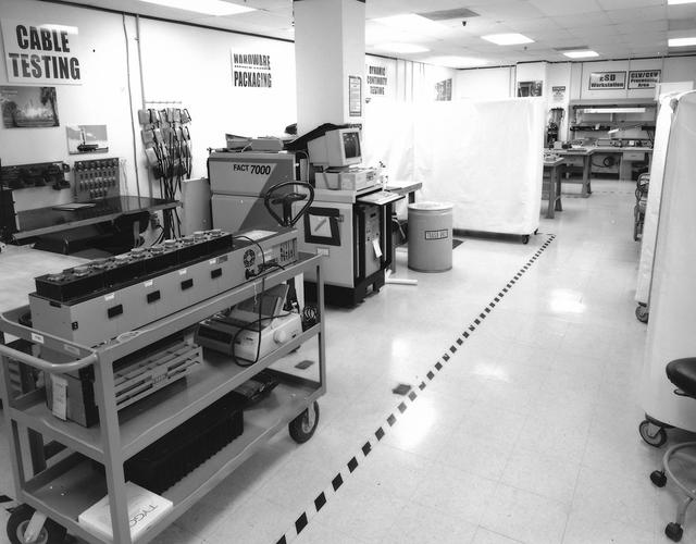 Interior View of ARF Manufacturing Building