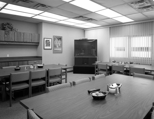 Interior view of the Operations & Checkout Building