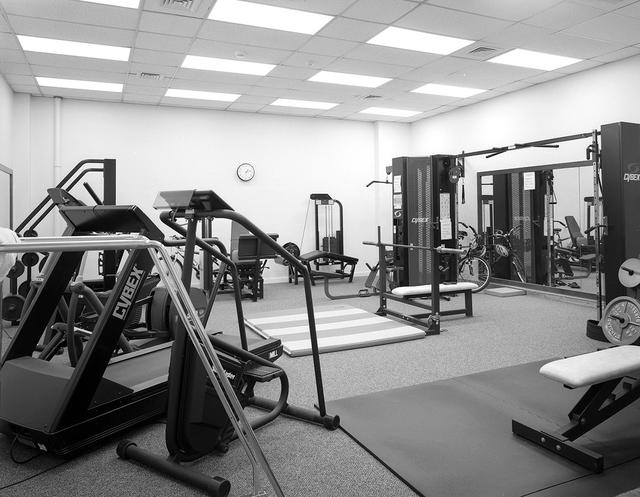 Interior view of the Operations & Checkout Building