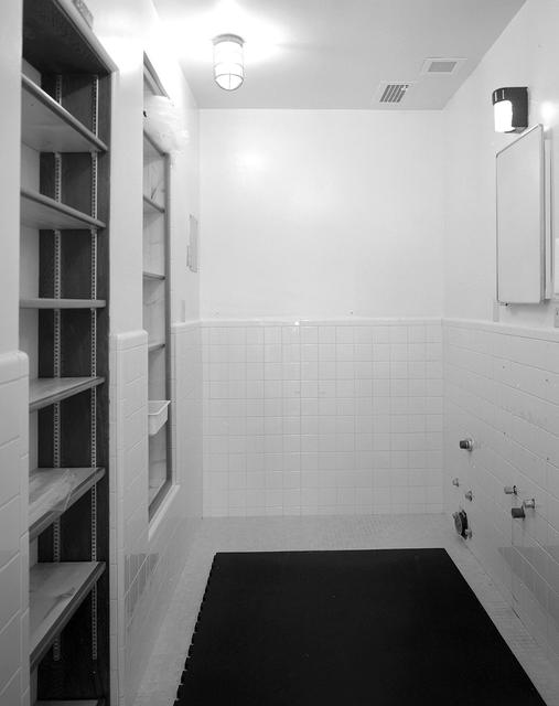 Interior view of the Operations & Checkout Building