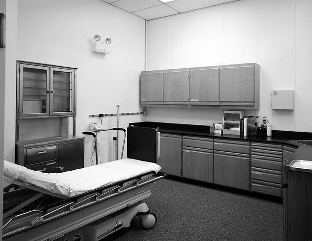 Interior view of the Operations & Checkout Building