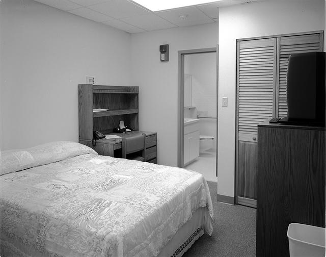 Interior view of the Operations & Checkout Building