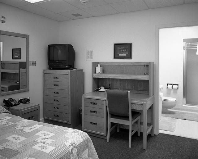 Interior view of the Operations & Checkout Building