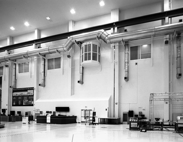 Interior view of the Operations & Checkout Building