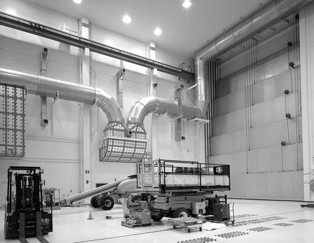 Interior view of the Operations & Checkout Building