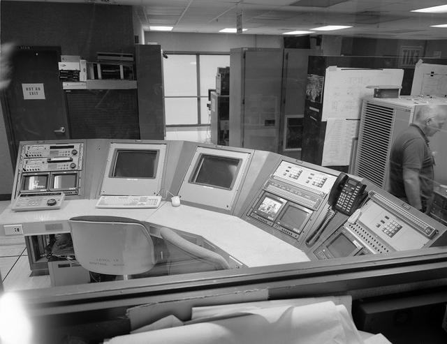 Interior view of the Operations & Checkout Building