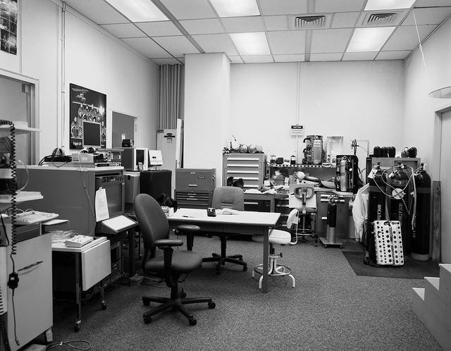 Interior view of the Operations & Checkout Building