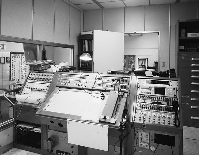 Interior view of the Operations & Checkout Building