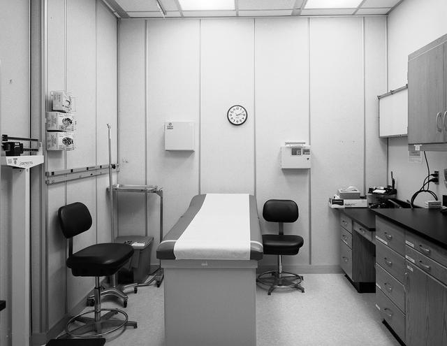 Interior view of the Operations & Checkout Building