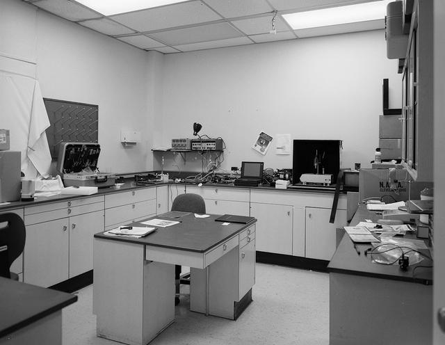 Interior view of the Operations & Checkout Building