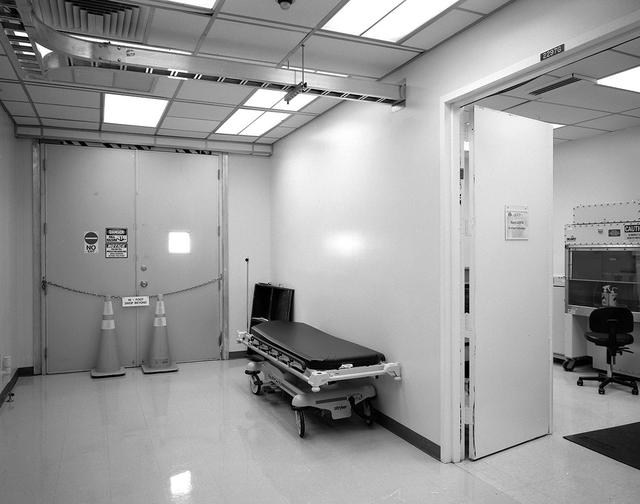 Interior view of the Operations & Checkout Building