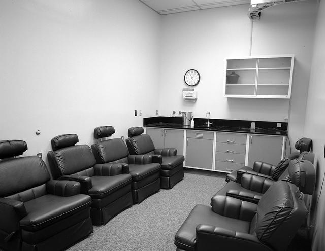 Interior view of the Operations & Checkout Building