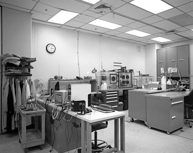 Interior view of the Operations & Checkout Building