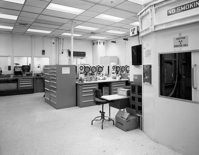 Interior view of the Operations & Checkout Building