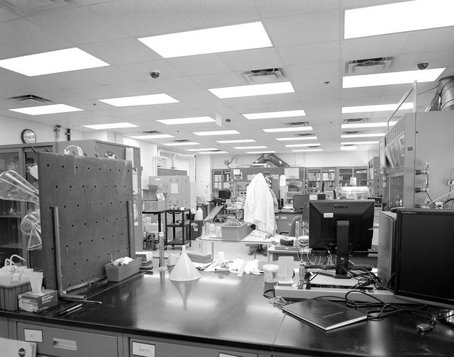 Interior view of the Operations & Checkout Building