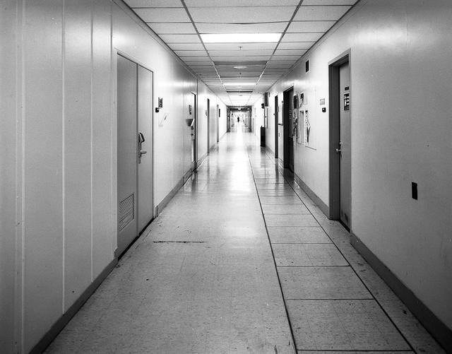 Interior view of the Operations & Checkout Building