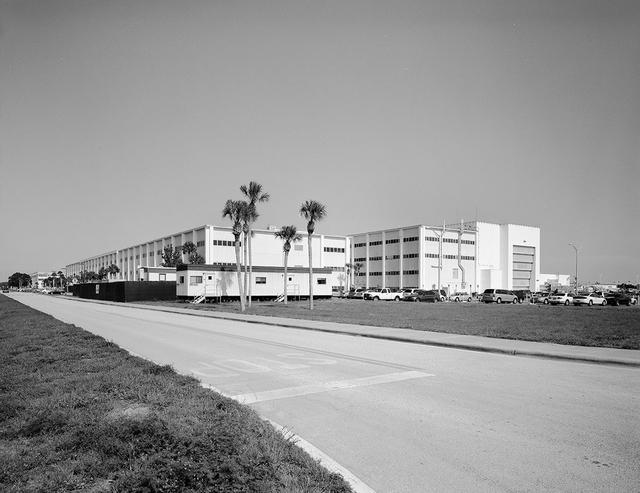 Exterior view of the Operations & Checkout Building