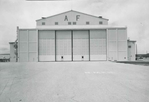 Exterior View of Hangar AF Complex