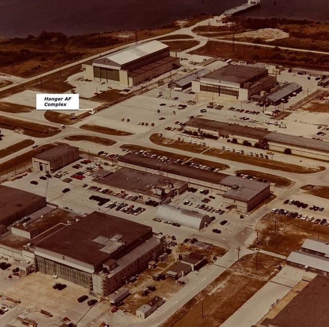 Aerial View of Hangar AF Complex