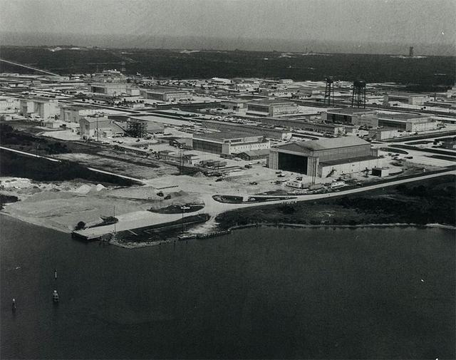Aerial View of Hangar AF Complex