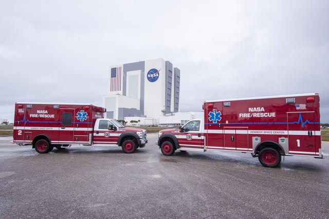 NASA image: New KSC Fire and Emergency vehicles