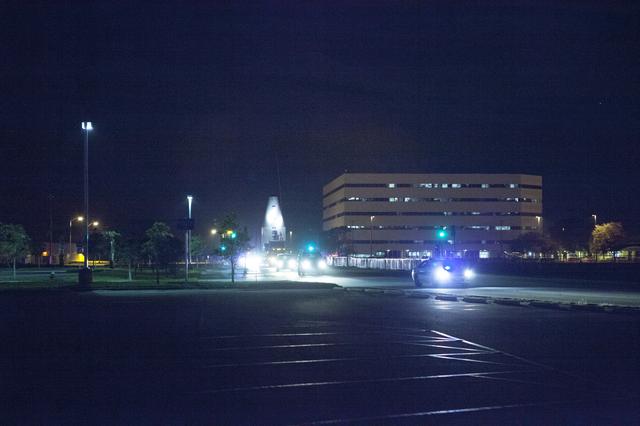 NASA image: TDRS-L Spacecraft Transported from Astrotech to SLC