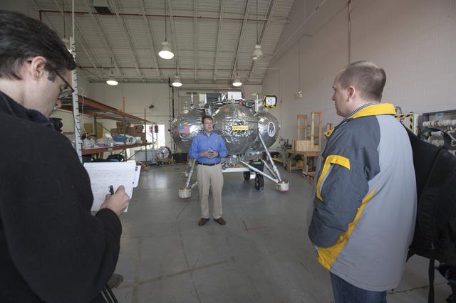 NASA image: Morpheus Media Press Event