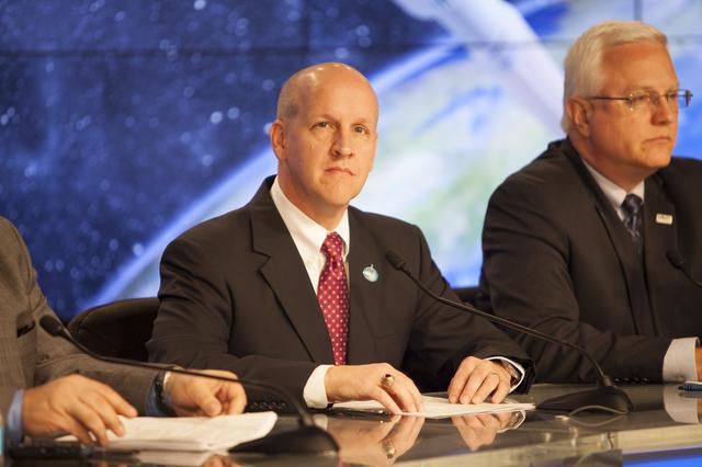 NASA image: TDRS-L Pre-Launch Press Conference