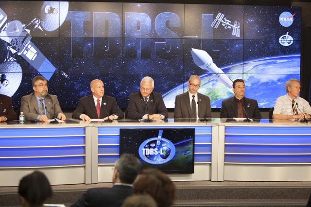 NASA image: TDRS-L Pre-Launch Press Conference