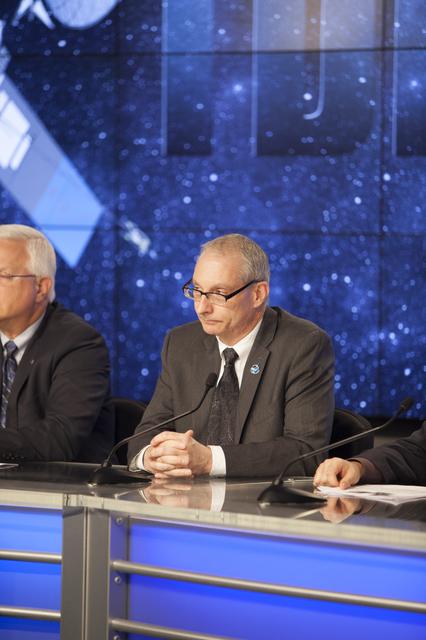 NASA image: TDRS-L Pre-Launch Press Conference