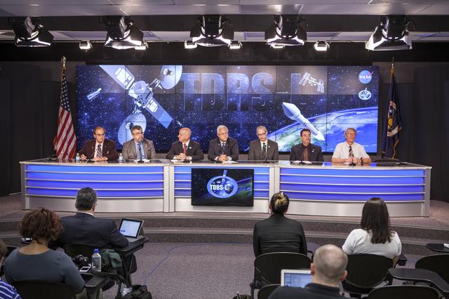 NASA image: TDRS-L Pre-Launch Press Conference