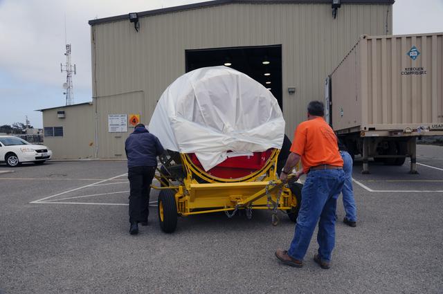 NASA image:  OCO-2 - Delta II 2nd Stage Transport