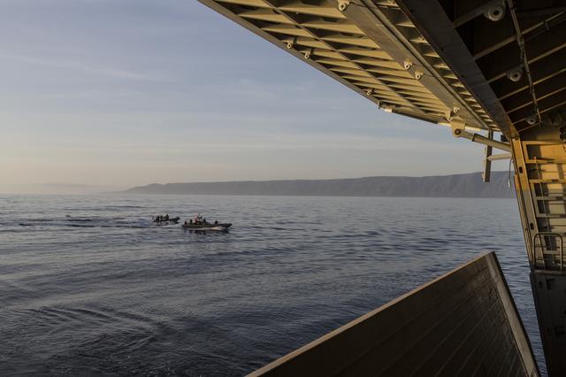NASA image: Orion Underway Recovery Test for EFT-1