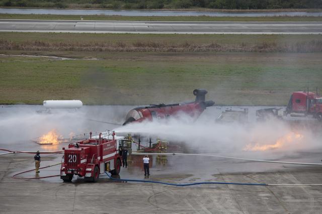 NASA image: Fire Rescue Exercise