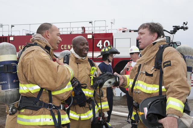NASA image: Fire Rescue Exercise