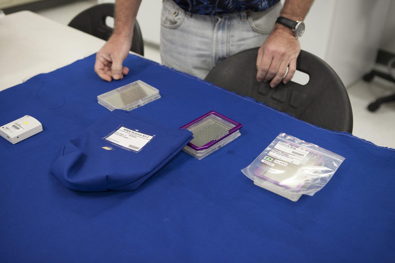 CAPE CANAVERAL, Fla. - In the Space Station Processing Facility at NASA's Kennedy Space Center in Florida, portions of the Advanced Plant Experiment, or APEX, experiment are checked out as it is prepared for launch to the International Space Station aboard a SpaceX Dragon spacecraft. Scheduled for launch on March 16 atop a Falcon 9 rocket, Dragon will be marking its fourth trip to the space station. The SpaceX-3 mission is the third of 12 flights contracted by NASA to resupply the orbiting laboratory. For more information, visit http://www.nasa.gov/mission_pages/station/structure/launch/index.html Photo credit: NASA/Kim Shiflett