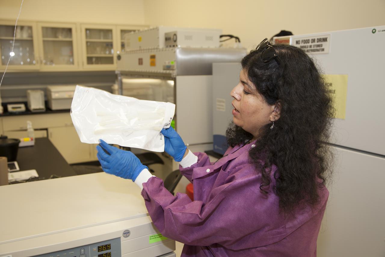 CAPE CANAVERAL, Fla. - In the Space Station Processing Facility at NASA's Kennedy Space Center in Florida, the University Research-1 payload developed by Texas Southern University in Houston is being prepared for loading aboard the SpaceX Dragon spacecraft for launch to the International Space Station. The experiment involves an investigation of countermeasures involving research into the efficacy of benzofuran-2-carboxylic acid derivatives as pharmacological countermeasures in mitigating the adverse effects of space flight and the International Space Station radiation environment on the immune system. Scheduled for launch on March 16 atop a Falcon 9 rocket, Dragon will be marking its fourth trip to the space station. The SpaceX-3 mission is the third of 12 flights contracted by NASA to resupply the orbiting laboratory. For more information, visit http://www.nasa.gov/mission_pages/station/structure/launch/index.html Photo credit: NASA/Kim Shiflett
