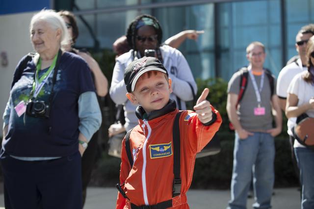NASA image: Ceremony Honoring Connor Johnson