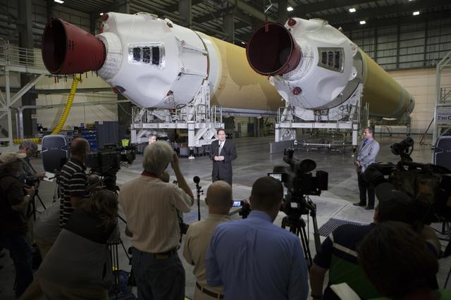 NASA image: Orion EFT-1 Press Briefing