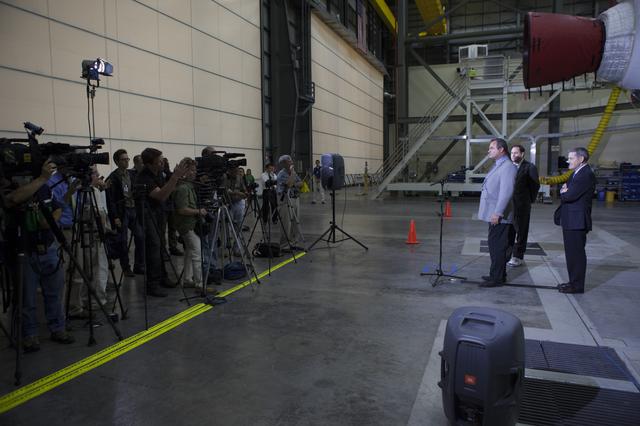 NASA image: Orion EFT-1 Press Briefing