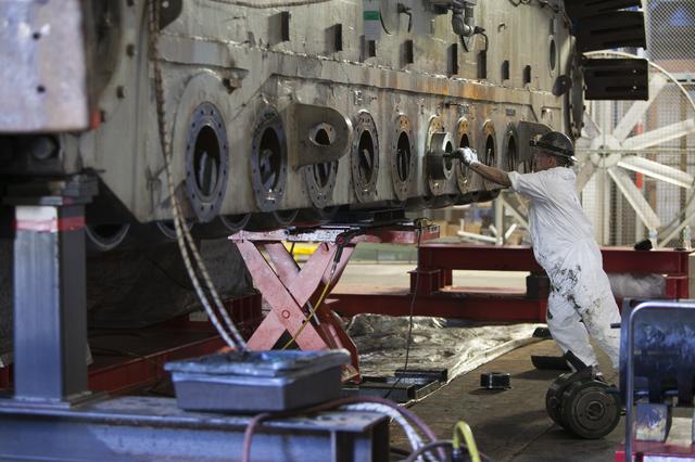 NASA image: GSDO Crawler 2 Refurbishment