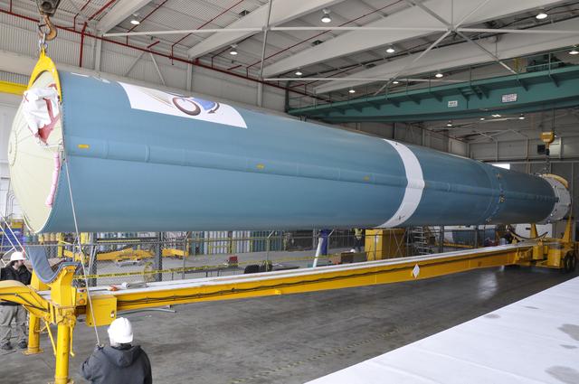 NASA image: OCO-2 Booster Offload