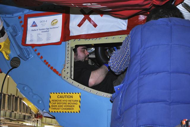 NASA image: OCO-2 1st Stage Booster Preps