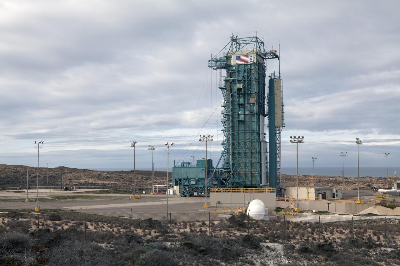 VANDENBERG AIR FORCE BASE, Calif. – Processing is underway at Space Launch Complex 2 on Vandenberg Air Force Base in California for the upcoming launch of NASA's Orbiting Carbon Observatory-2 mission, or OCO-2, aboard a United Launch Alliance Delta II rocket in July.    The observatory will collect precise global measurements of carbon dioxide in the Earth's atmosphere and provide scientists with a better idea of the chemical compound's impacts on climate change. Scientists will analyze this data to improve our understanding of the natural processes and human activities that regulate the abundance and distribution of this important atmospheric gas. To learn more about OCO-2, visit http://oco.jpl.nasa.gov.  Photo credit: NASA/Kim Shiflett