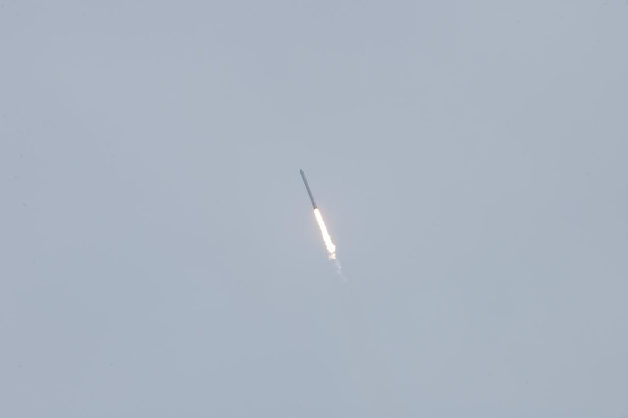 CAPE CANAVERAL, Fla. - The SpaceX-3 mission lifts off through the clouds over Space Launch Complex 40 on Cape Canaveral Air Force Station aboard a Falcon 9 rocket, carrying the Dragon resupply spacecraft to the International Space Station. Liftoff was during an instantaneous window at 3:25 p.m. EDT.    Dragon is making its fourth trip to the space station. The SpaceX-3 mission, carrying almost 2.5 tons of supplies, technology and science experiments, is the third of 12 flights through a $1.6 billion NASA Commercial Resupply Services contract. Dragon's cargo will support more than 150 experiments that will be conducted during the station's Expeditions 39 and 40.     For more information, visit http://www.nasa.gov/mission_pages/station/structure/launch/index.html.  Photo credit: NASA/George Roberts