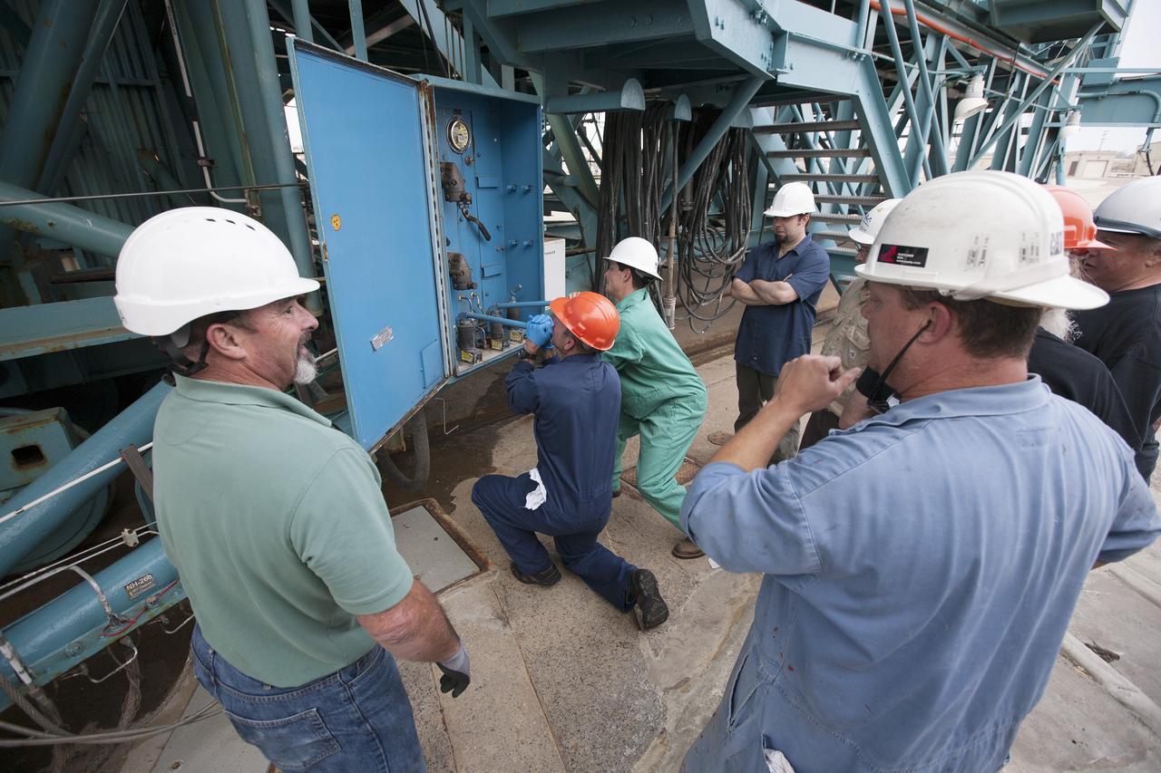 VANDENBERG AIR FORCE BASE, Calif. – Preparations are underway to roll the mobile service tower away from the United Launch Alliance Delta II rocket carrying NASA's Orbiting Carbon Observatory-2, or OCO-2, at Space Launch Complex 2 on Vandenberg Air Force Base in California.      Launch is scheduled for 5:56 a.m. EDT on July 1. OCO-2 is NASA’s first mission dedicated to studying atmospheric carbon dioxide, the leading human-produced greenhouse gas driving changes in Earth’s climate. OCO-2 will provide a new tool for understanding the human and natural sources of carbon dioxide emissions and the natural "sinks" that absorb carbon dioxide and help control its buildup. The observatory will measure the global geographic distribution of these sources and sinks and study their changes over time. To learn more about OCO-2, visit http://www.nasa.gov/oco2.  Photo credit: NASA/Kim Shiflett